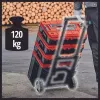Mala de ferramentas Einhell E-Case L polipropileno preto vermelho 41.5x27.3x32 cm