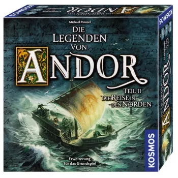 Kosmos 16354758 jogo de tabuleiro/cartas Legenden von Andor 60 min expansão de jogo de tabuleiro viagem/aventura