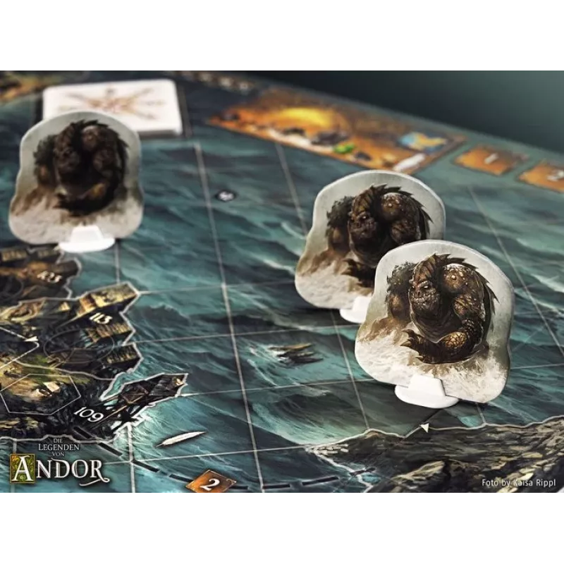 Kosmos 692346 Legends of Andor Parte II: A viagem para o norte expansão de jogo de tabuleiro, 2–4 jogadores, 90 min, a partir dos 10 anos