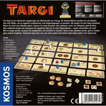 Kosmos TARGI jogo de tabuleiro simulação económica