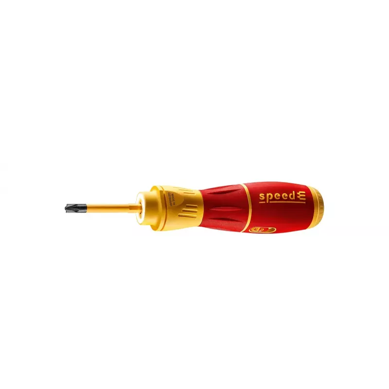 Chave de fendas com bateria Wiha 44318 vermelho amarelo