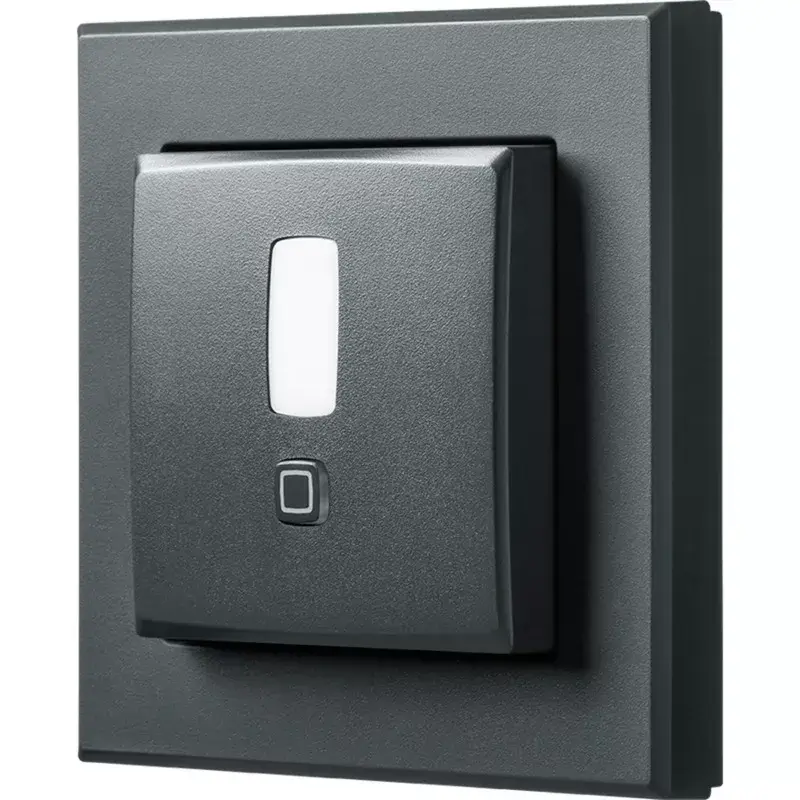 Detetor de movimento HomeMatic IP HmIP-SMI55-A antracite – montagem em parede/teto, 55 moldura