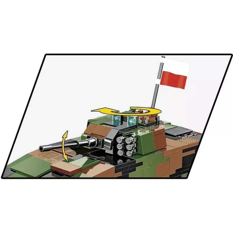 Kit de construção Cobi Armed Forces KTO Rosomak 2-in-1 (COBI-2629)