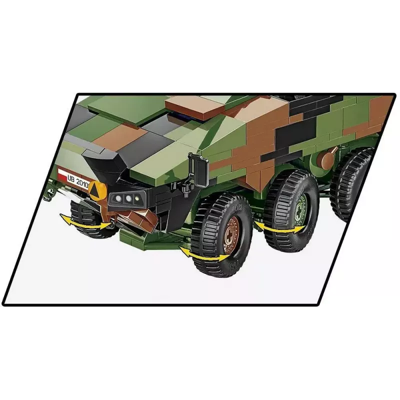 Kit de construção Cobi Armed Forces KTO Rosomak 2-in-1 (COBI-2629)