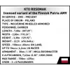 Kit de construção Cobi Armed Forces KTO Rosomak 2-in-1 (COBI-2629)