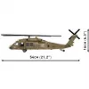 Conjunto de construção Cobi Sikorsky UH-60 Black Hawk 928 blocos, modelo COBI-5906
