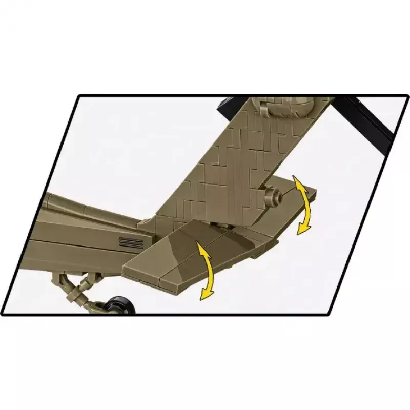 Conjunto de construção Cobi Sikorsky UH-60 Black Hawk 928 blocos, modelo COBI-5906
