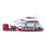 Siku transporte pesado com iate, modelo de transporte pesado, pré-montado, 1:87, rapaz/rapariga, 3 anos, 99 anos