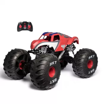 Monster Jam Marvel Mega Spider-Man monstro truck RC, todo-o-terreno, mais de 60 cm de comprimento, escala 1:6, brinquedo de super-herói para rapazes e raparigas a partir de 4 anos