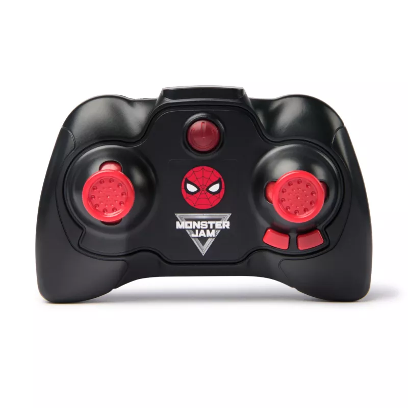 Monster Jam Marvel Mega Spider-Man monstro truck RC, todo-o-terreno, mais de 60 cm de comprimento, escala 1:6, brinquedo de super-herói para rapazes e raparigas a partir de 4 anos