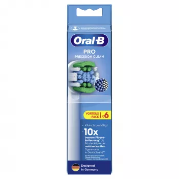 Escovas de encaixe Braun Oral-B Pro Precision Clean pack de 6