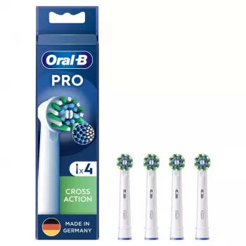 Oral-B CrossAction 4 unid. branco