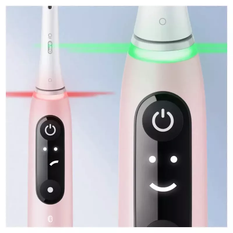 Escova de dentes vibratória Oral-B iO Duo para adultos preto, rosé