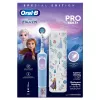 Escova de dentes rotativa-oscilante Oral-B Vitality Pro Frozen para criança preto, cinzento