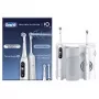 Oral-B iO6 escova de dentes elétrica com irrigador oral OxyJet, branco