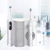 Oral-B iO6 escova de dentes elétrica com irrigador oral OxyJet, branco