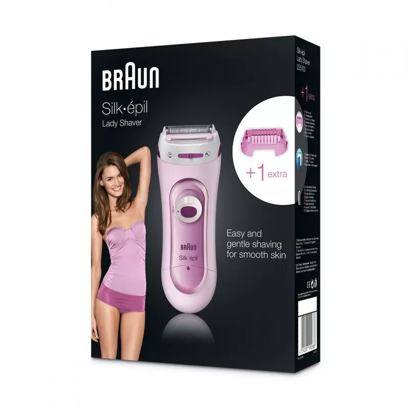 Depiladora Braun Silk-épil 5 LS5100 para mulher, rosa