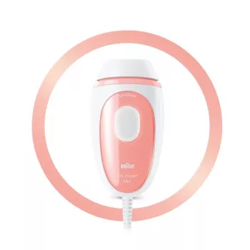 Braun Silk-expert Mini PL1000 IPL Intense pulsed light (IPL) rosa, branco