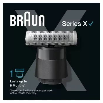 Cabeça de barbear Braun XT20 1 cabeça preto