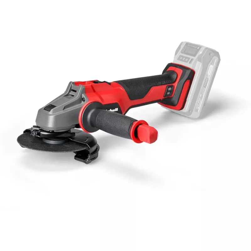 Rebarbadora angular com bateria EINHELL AXXIO 18/125, 18V, disco 125 mm, Li‑Ion Plus 4,0 Ah