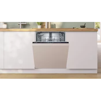Máquina de lavar louça Bosch Serie 2 SMV2HTX08E totalmente integrada 13 conjuntos de louça C