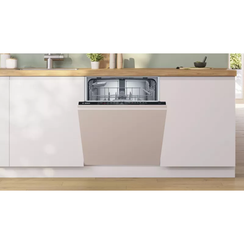 Máquina de lavar louça Bosch Serie 2 SMV2HTX08E totalmente integrada 13 conjuntos de louça C