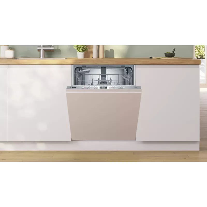Máquina de lavar louça Bosch Serie 4 SBV4HTX14E totalmente integrada 13 conjuntos de louça