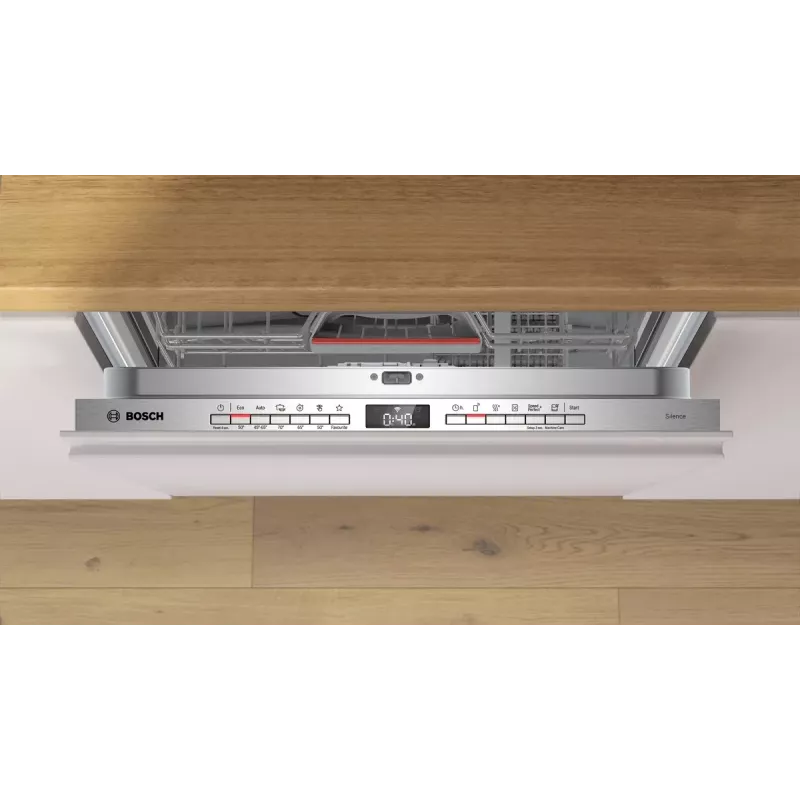 Máquina de lavar louça Bosch Serie 4 SBV4HTX14E totalmente integrada 13 conjuntos de louça