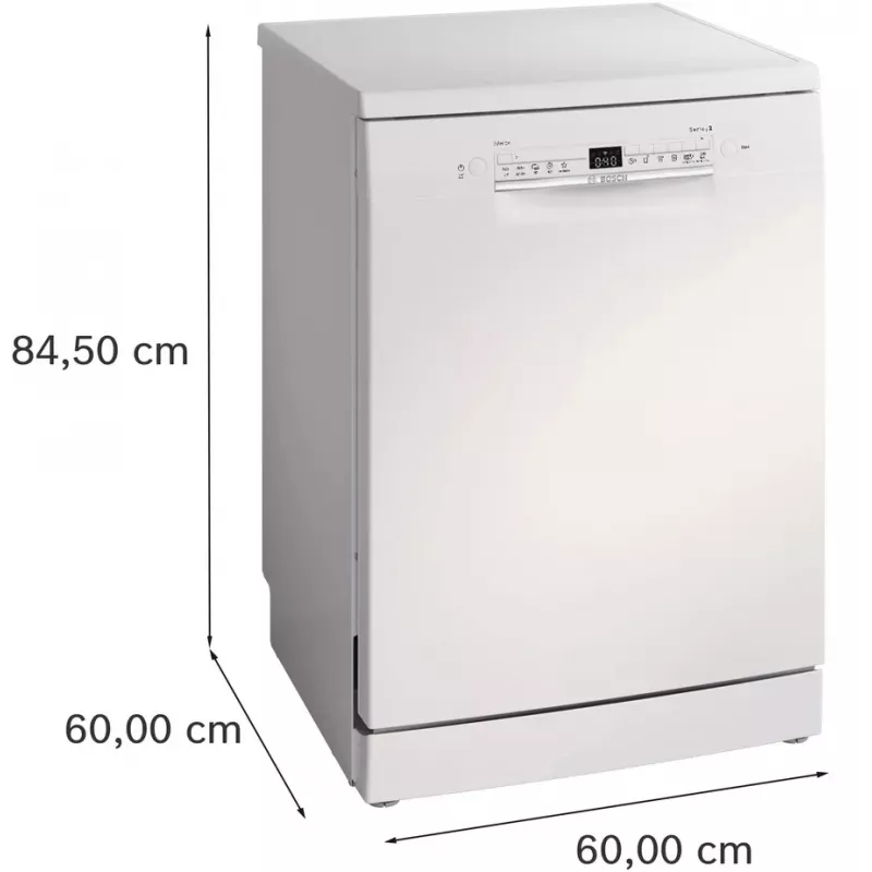 Máquina de lavar loiça Bosch Serie 2 SMS2HTW08E de instalação livre 13 serviços