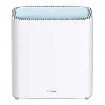 Sistema Mesh D-Link EAGLE PRO AI AX3200 (pack de 2), branco, sistema Mesh, Status, Power, 510 m², dupla banda (2,4 GHz / 5 GHz), Wi-Fi 6 (802.11ax)