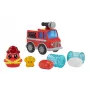 MGA Entertainment DohKins 123064-EUC camião de bombeiros e bombeiro, conjunto de brincar com massa de modelar, a partir dos 3 anos