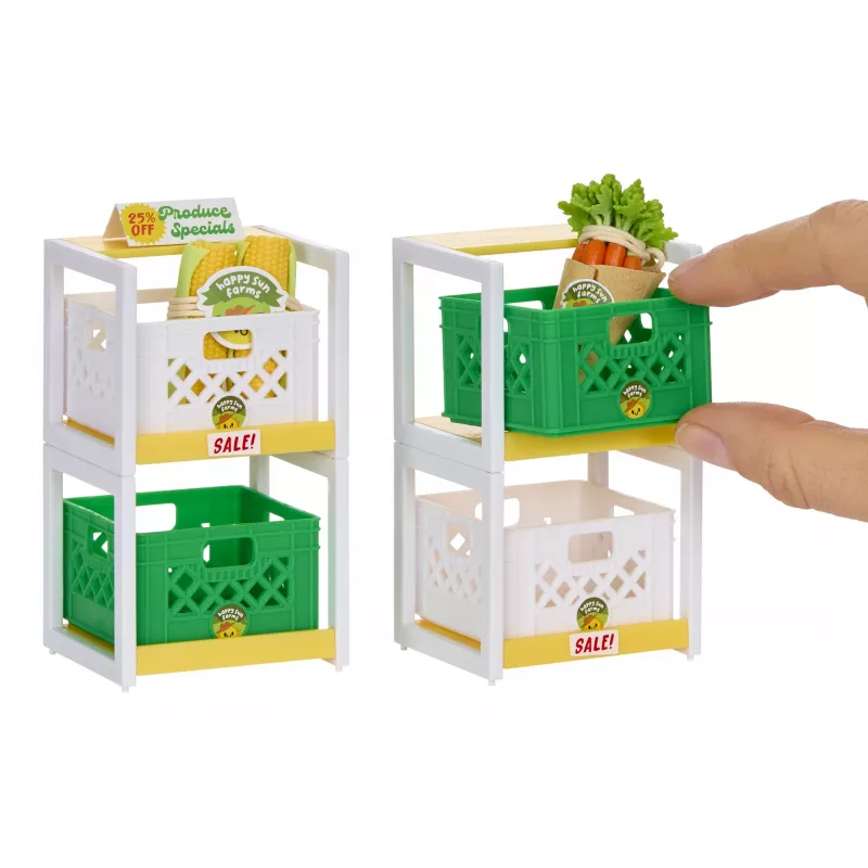Miniverse Spaces pack de mobiliário em PDQ, café, 8 anos, multicolor, plástico