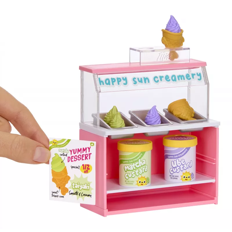 Miniverse Spaces pack de mobiliário em PDQ, café, 8 anos, multicolor, plástico