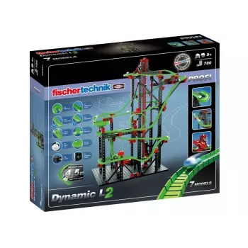 Conjunto de pista de berlindes e bolas Fischertechnik 536621