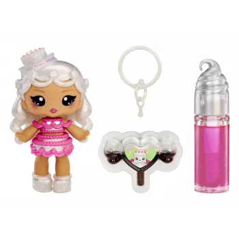 MGA Entertainment boneca com brilho labial Yummiland Sour Sweeties - Misty Cakes