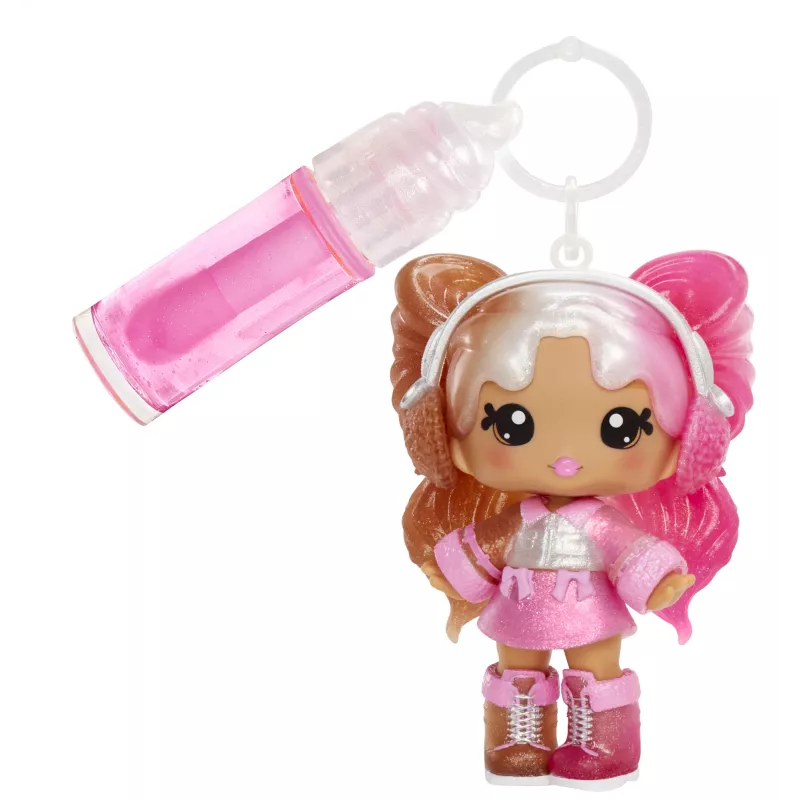 MGA Entertainment boneca com brilho labial Yummiland Série 2 – Mystery Chase 2 (Neopolitan/Avery Ice Cream)