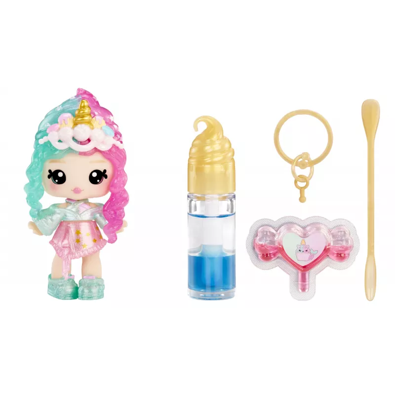 MGA Entertainment boneca mistério com brilho labial Yummiland - Phoebe Frappe