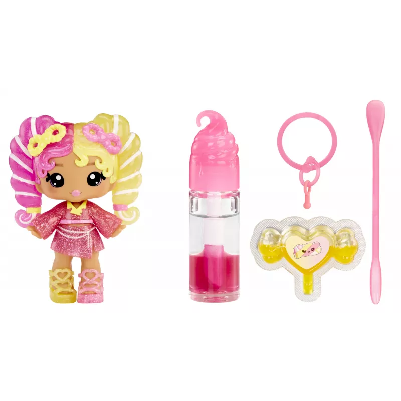 MGA Entertainment boneca mistério com brilho labial Yummiland - Mila Mallows