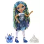 Rainbow High Rainbow Shimmers boneca de moda com slime - Skyler (azul)