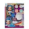 Rainbow High Rainbow Shimmers boneca de moda com slime - Skyler (azul)