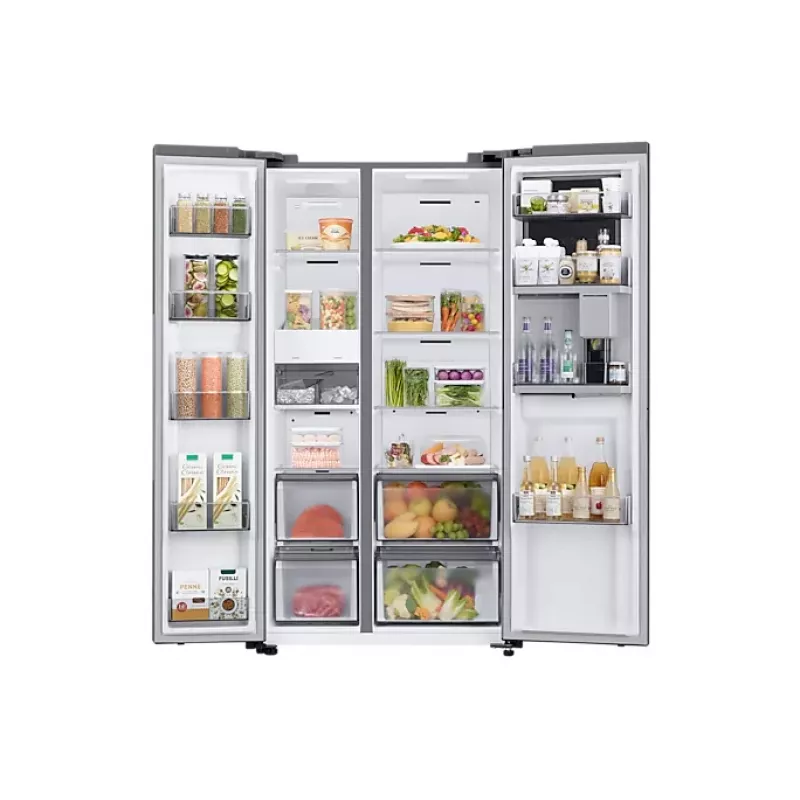 Frigorífico side-by-side Samsung RH69B8920S9/EG de instalação livre 645 L aço inoxidável