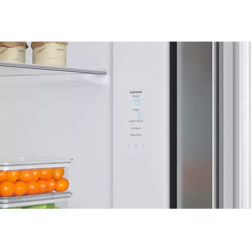 Frigorífico side-by-side Samsung RH69B8920S9/EG de instalação livre 645 L aço inoxidável