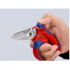 Knipex 95 05 20 SB alicate aço inoxidável punho de plástico azul vermelho