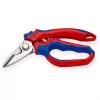 Knipex 95 05 20 SB alicate aço inoxidável punho de plástico azul vermelho