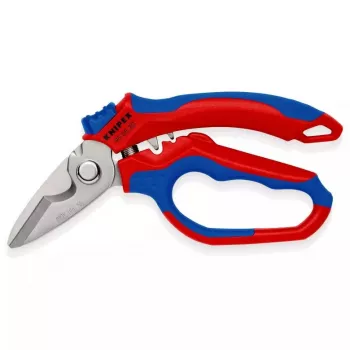 Knipex 95 05 20 SB alicate aço inoxidável punho de plástico azul vermelho