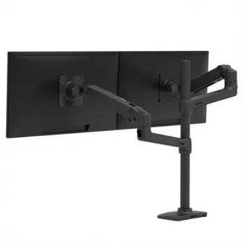 ERGOTRON LX braço de empilhamento duplo, haste alta (preto mate)