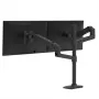 ERGOTRON LX braço de empilhamento duplo, haste alta (preto mate)
