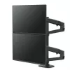 ERGOTRON LX braço de empilhamento duplo, haste alta (preto mate)