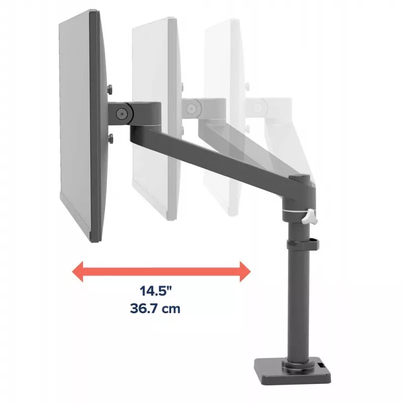 ERGOTRON NX braço de monitor - preto mate