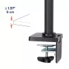 ERGOTRON NX braço de monitor - preto mate